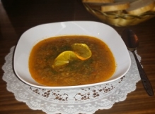 Факес (суп из чечевицы по гречески)