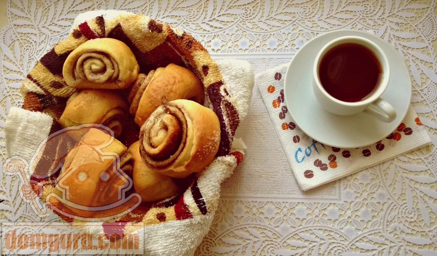 Как приготовить булочки с корицей - кулинарный рецепт.