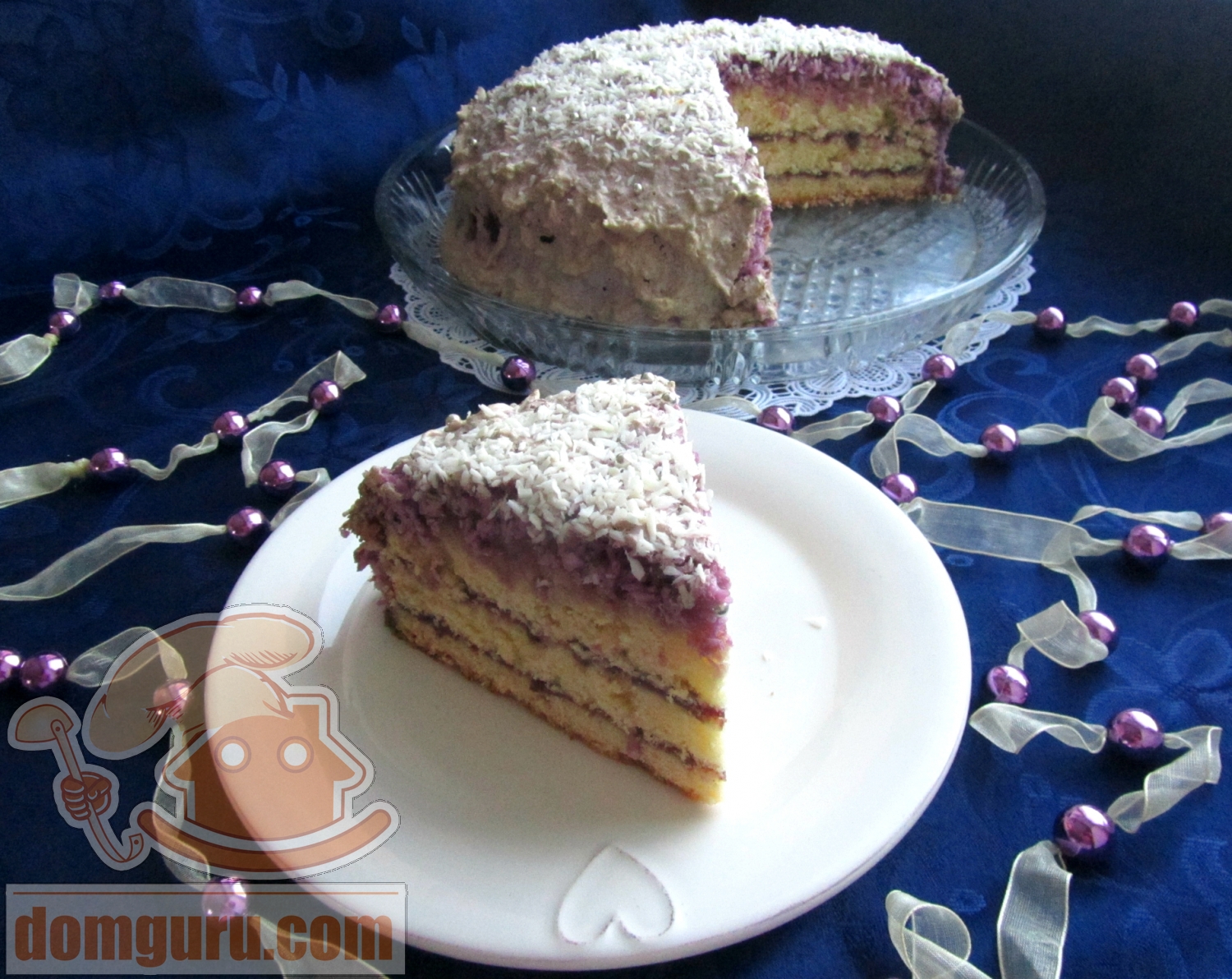 Кокосовый торт