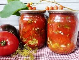 Готовим помидоры в собственном соку